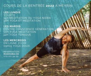 programme rentrée